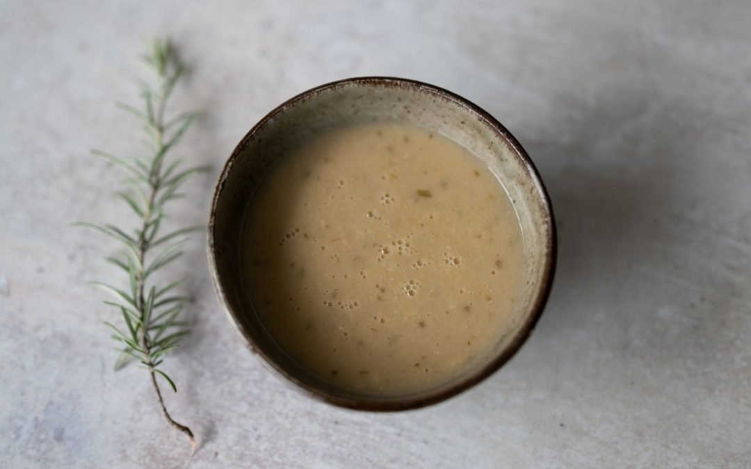 Italian White Bean Soup with Rosemary