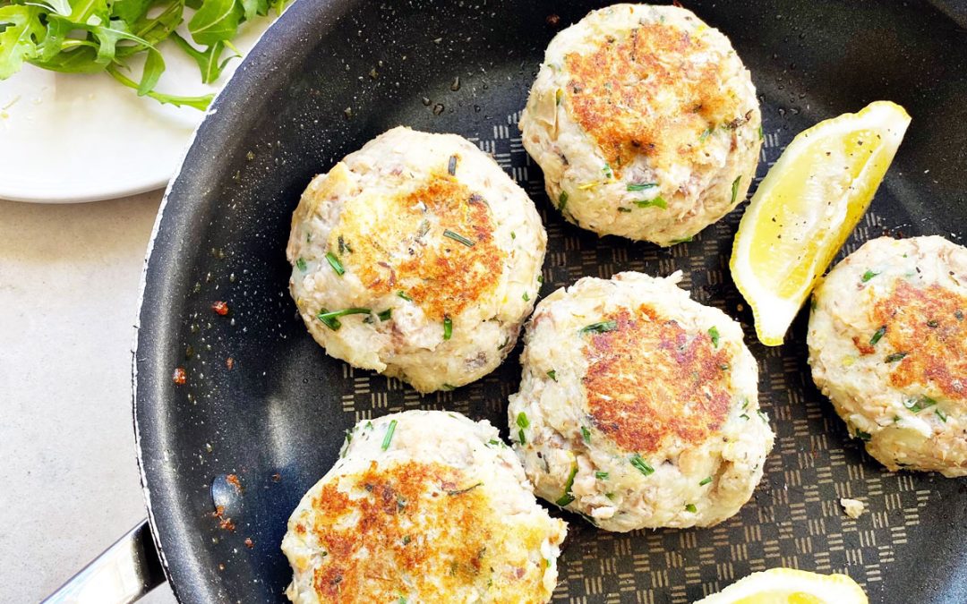 Egg-free Salmon Fishcakes