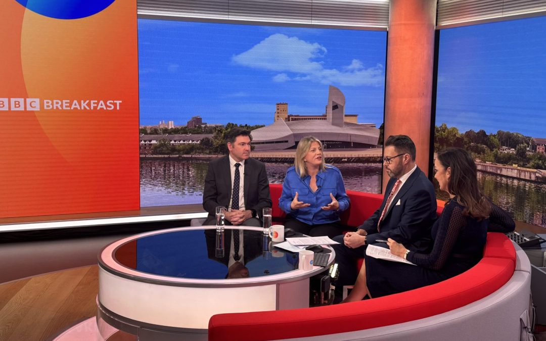 On air talking about the Schools Allergy Code