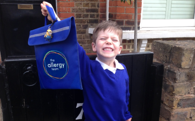 Starting school with allergies