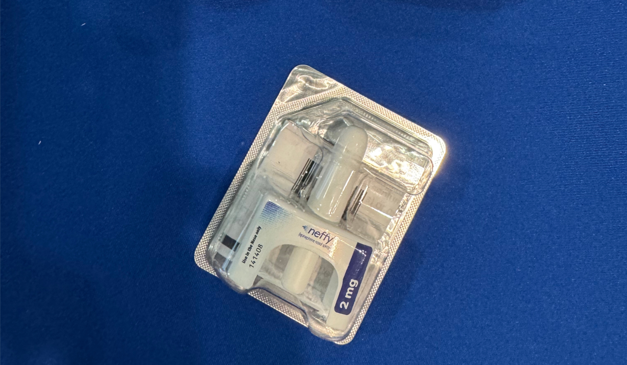 Neffy Injector Neffy, the needle-free alternative to adrenaline pens | The Allergy Team