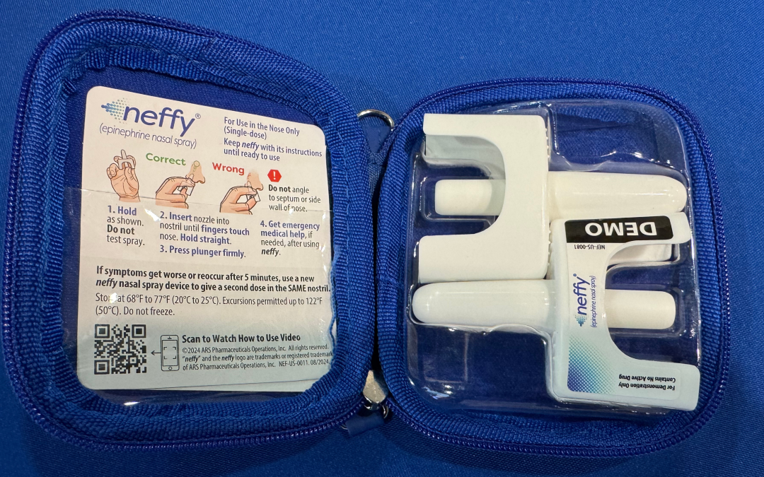 Neffy, the needle-free alternative to adrenaline pens